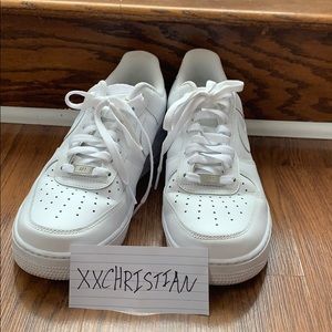 Nike Air Force 1’s White
